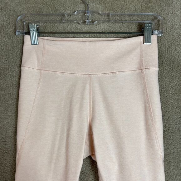 Outdoor Voices 7/8 Leggings Womens Size Small S Rose Quartz Warm Up Compression - Picture 2 of 11